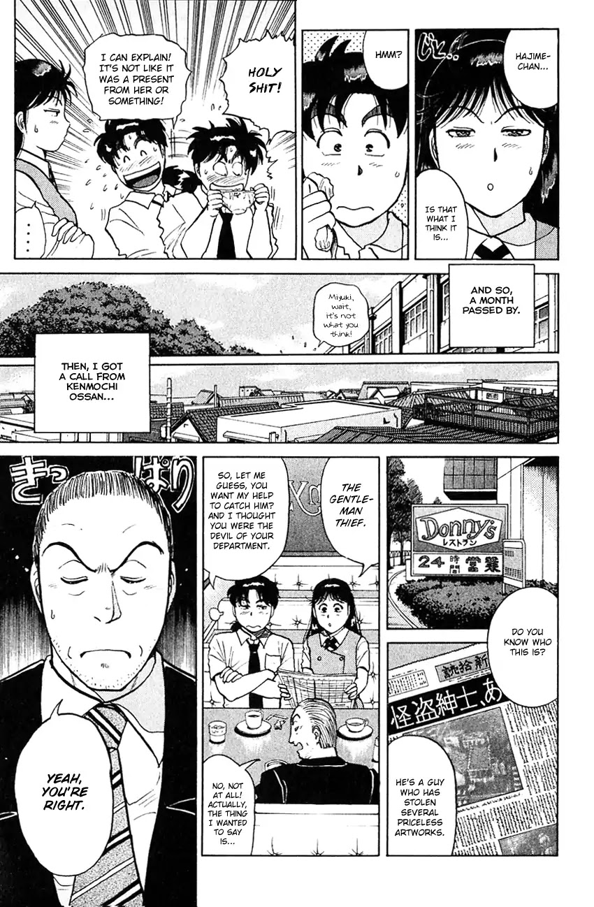 Kindaichi Shounen no Jikenbo Chapter 135 page 13 - Chapter 135: (File 13) Gentleman Thief Murder Case (1)