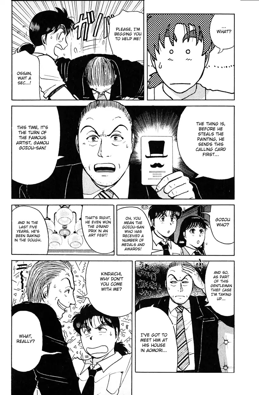 Kindaichi Shounen no Jikenbo Chapter 135 page 14 - Chapter 135: (File 13) Gentleman Thief Murder Case (1)