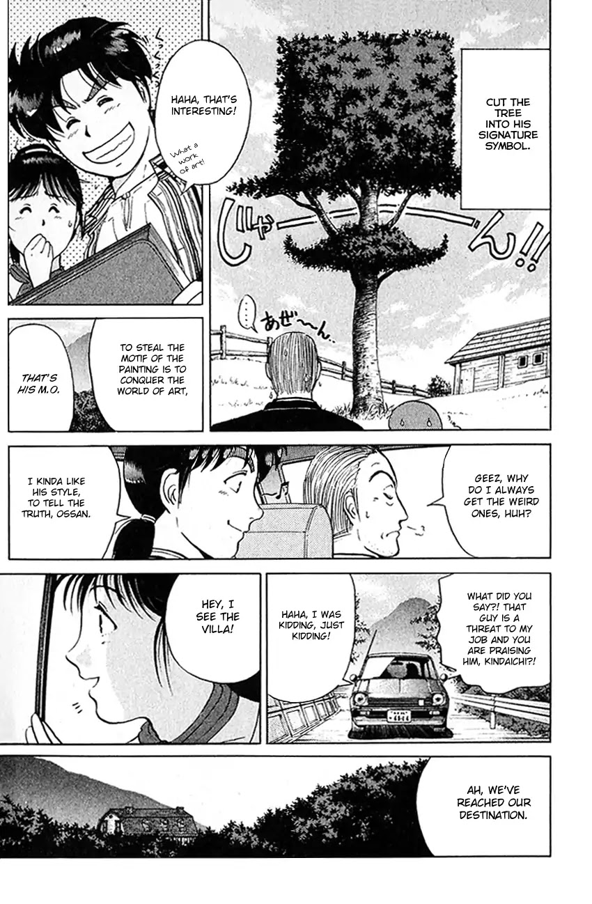 Kindaichi Shounen no Jikenbo Chapter 135 page 17 - Chapter 135: (File 13) Gentleman Thief Murder Case (1)