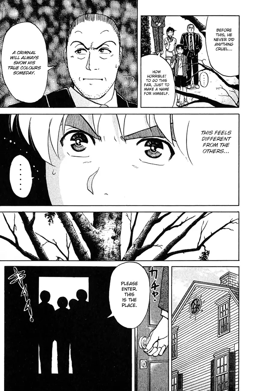 Kindaichi Shounen no Jikenbo Chapter 135 page 21 - Chapter 135: (File 13) Gentleman Thief Murder Case (1)