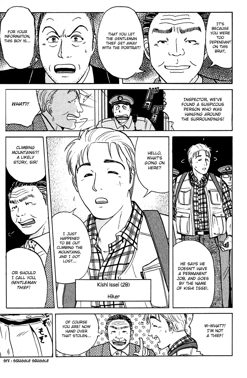 Kindaichi Shounen no Jikenbo Chapter 136 page 16 - Chapter 136: (File 13) Gentleman Thief Murder Case (2)