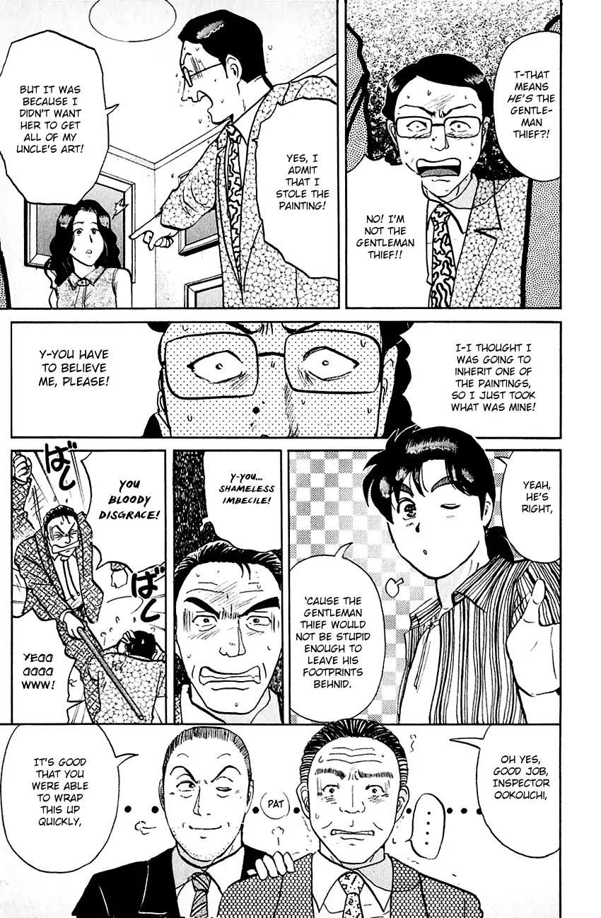 Kindaichi Shounen no Jikenbo Chapter 136 page 22 - Chapter 136: (File 13) Gentleman Thief Murder Case (2)