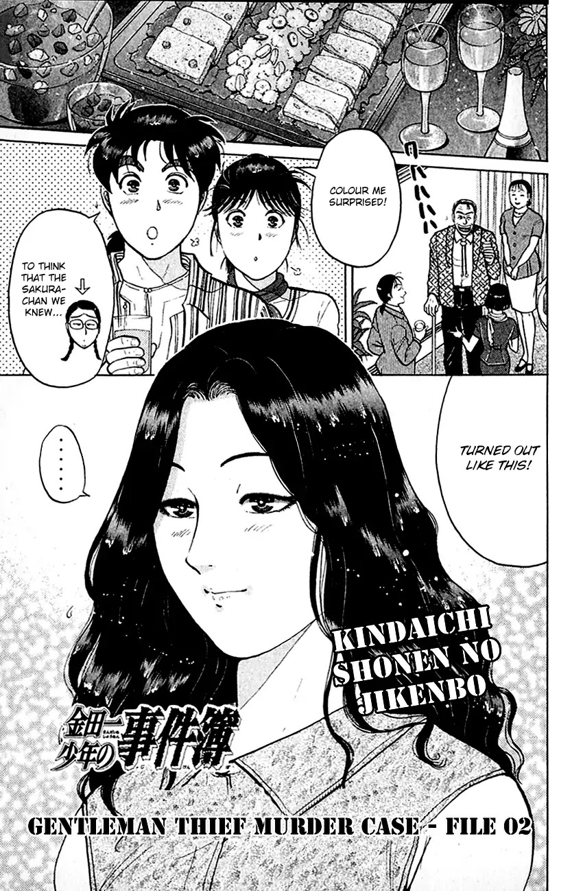 Kindaichi Shounen no Jikenbo Chapter 136 page 4 - Chapter 136: (File 13) Gentleman Thief Murder Case (2)