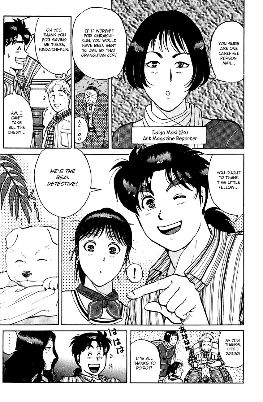 Kindaichi Shounen no Jikenbo Chapter 137 page 6 - Chapter 137: (File 13) Gentleman Thief Murder Case (3)