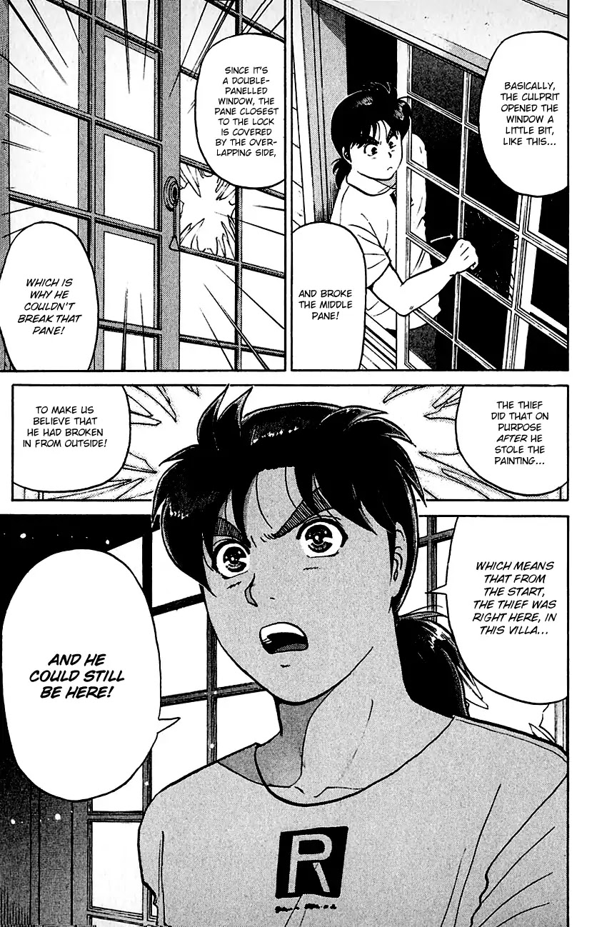 Kindaichi Shounen no Jikenbo Chapter 138 page 10 - Chapter 138: (File 13) Gentleman Thief Murder Case (4)