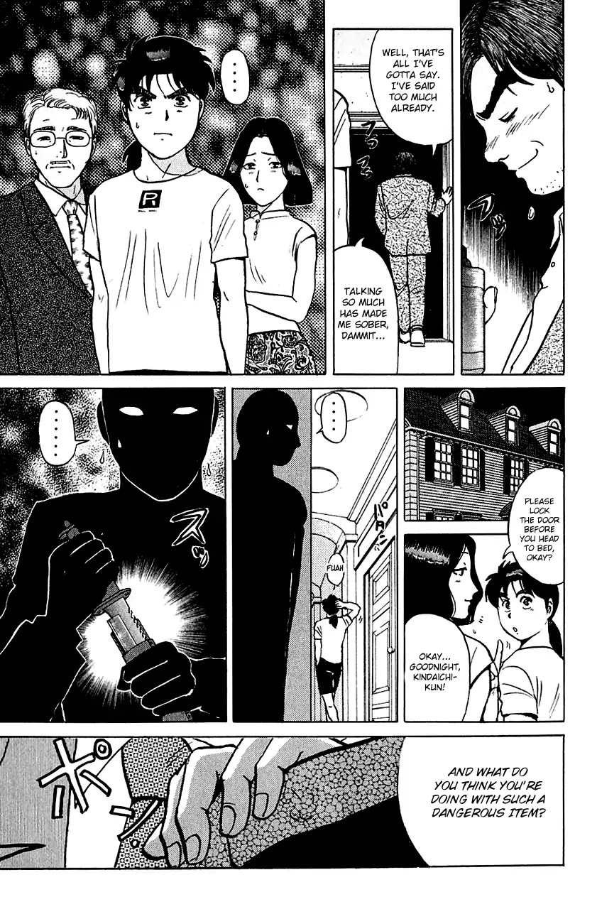 Kindaichi Shounen no Jikenbo Chapter 139 page 18 - Chapter 139: (File 13) Gentleman Thief Murder Case (5)