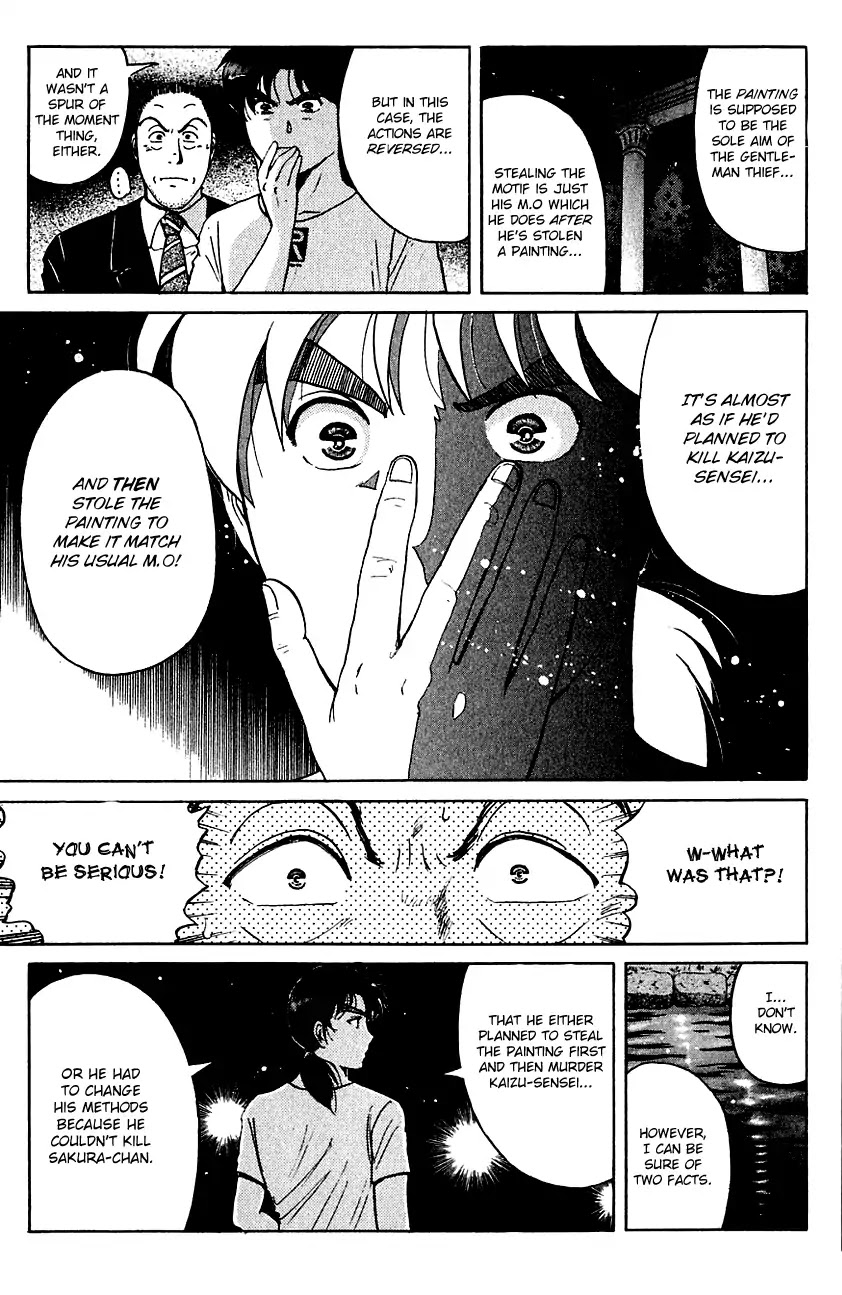 Kindaichi Shounen no Jikenbo Chapter 139 page 8 - Chapter 139: (File 13) Gentleman Thief Murder Case (5)