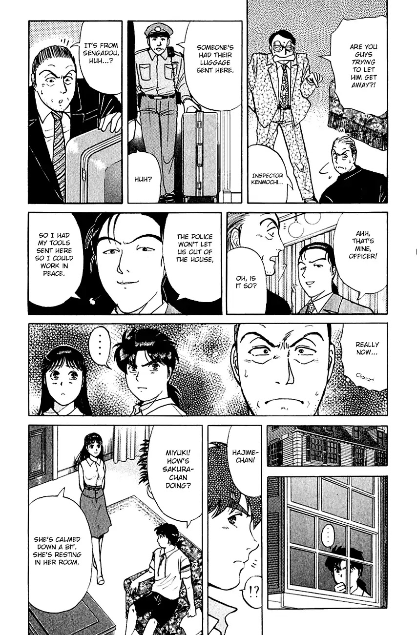 Kindaichi Shounen no Jikenbo Chapter 140 page 14 - Chapter 140: (File 13) Gentleman Thief Murder Case (6)