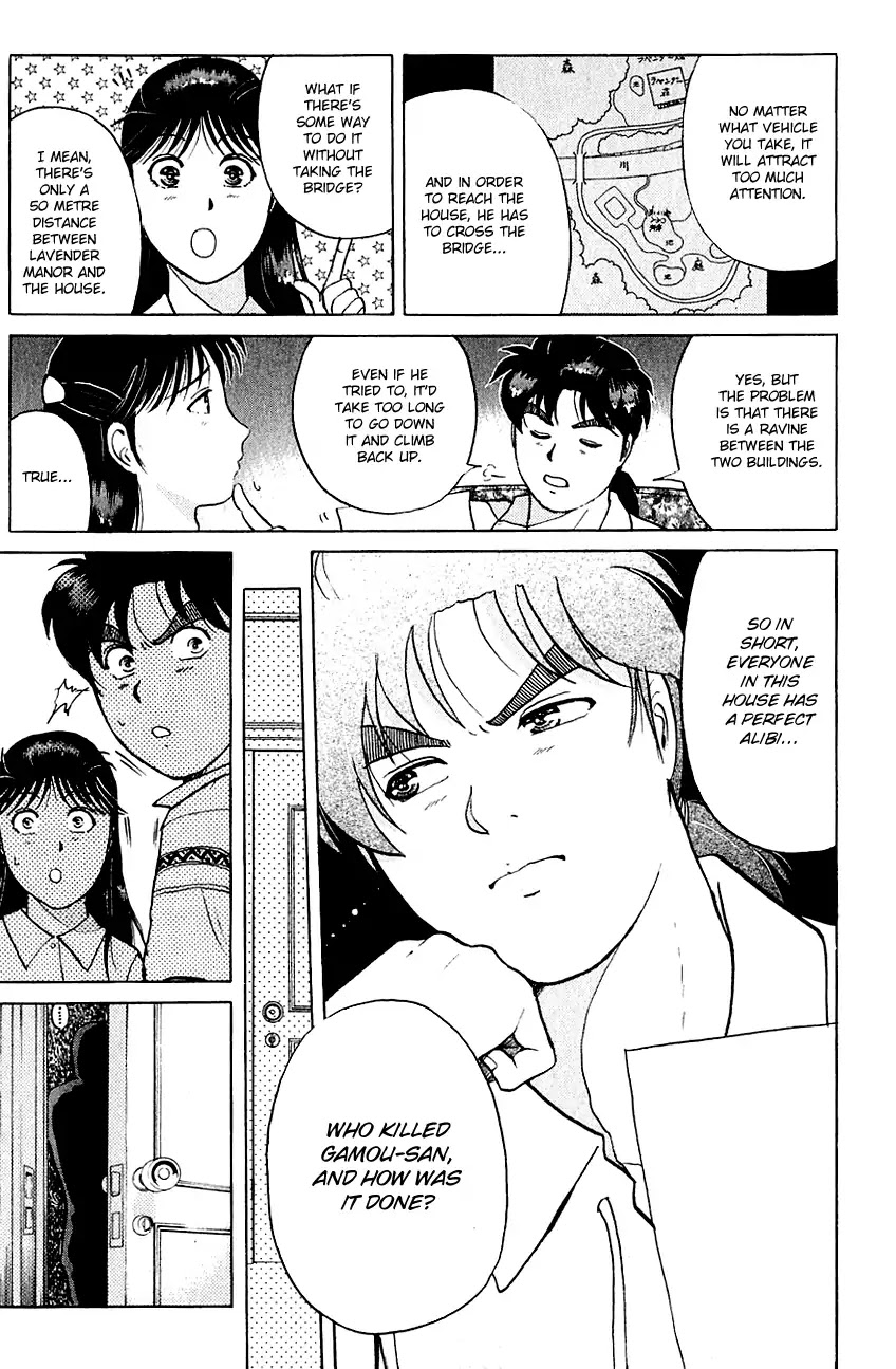 Kindaichi Shounen no Jikenbo Chapter 140 page 16 - Chapter 140: (File 13) Gentleman Thief Murder Case (6)
