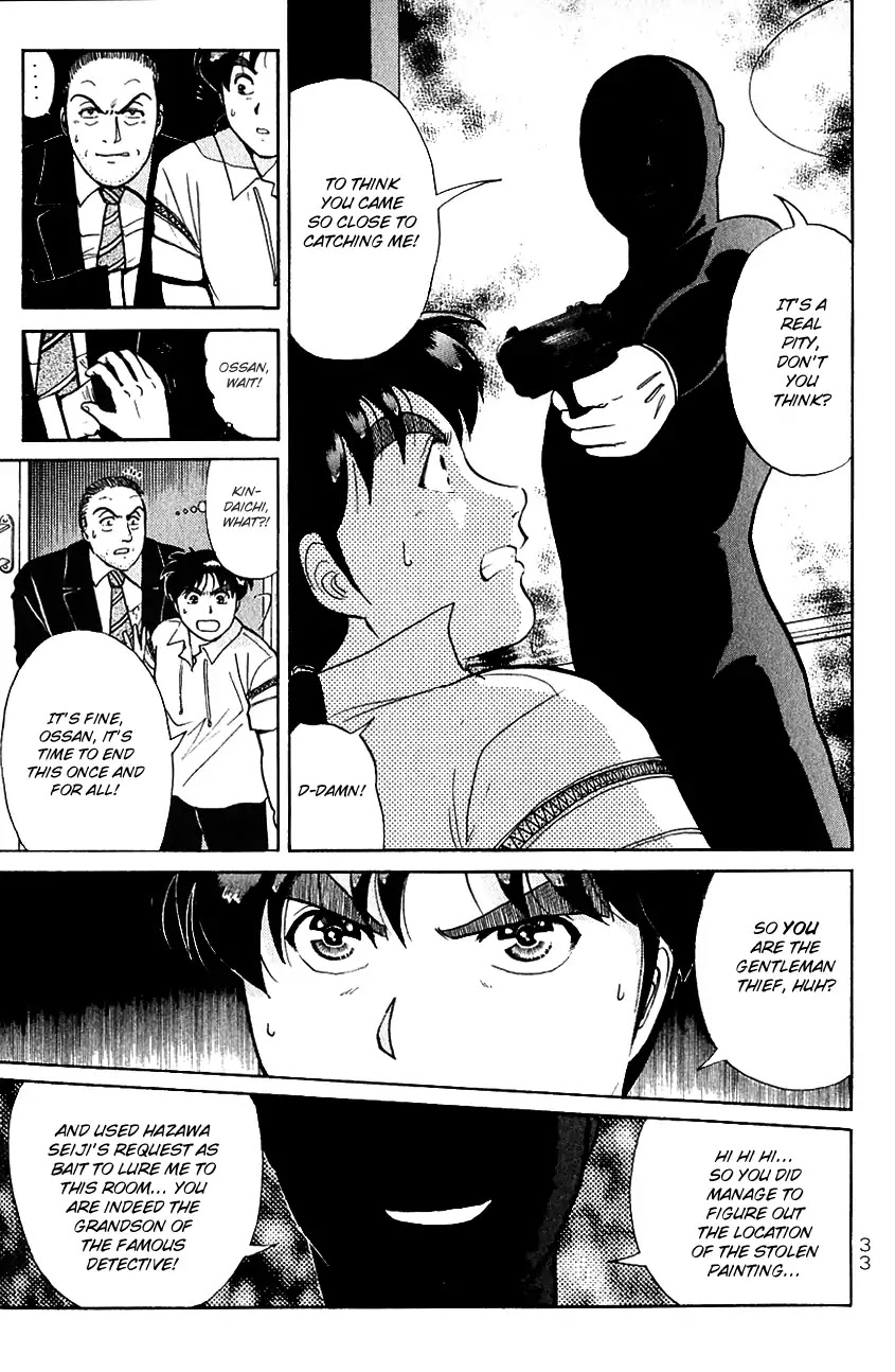Kindaichi Shounen no Jikenbo Chapter 141 page 12 - Chapter 141: (File 13) Gentleman Thief Murder Case (7)