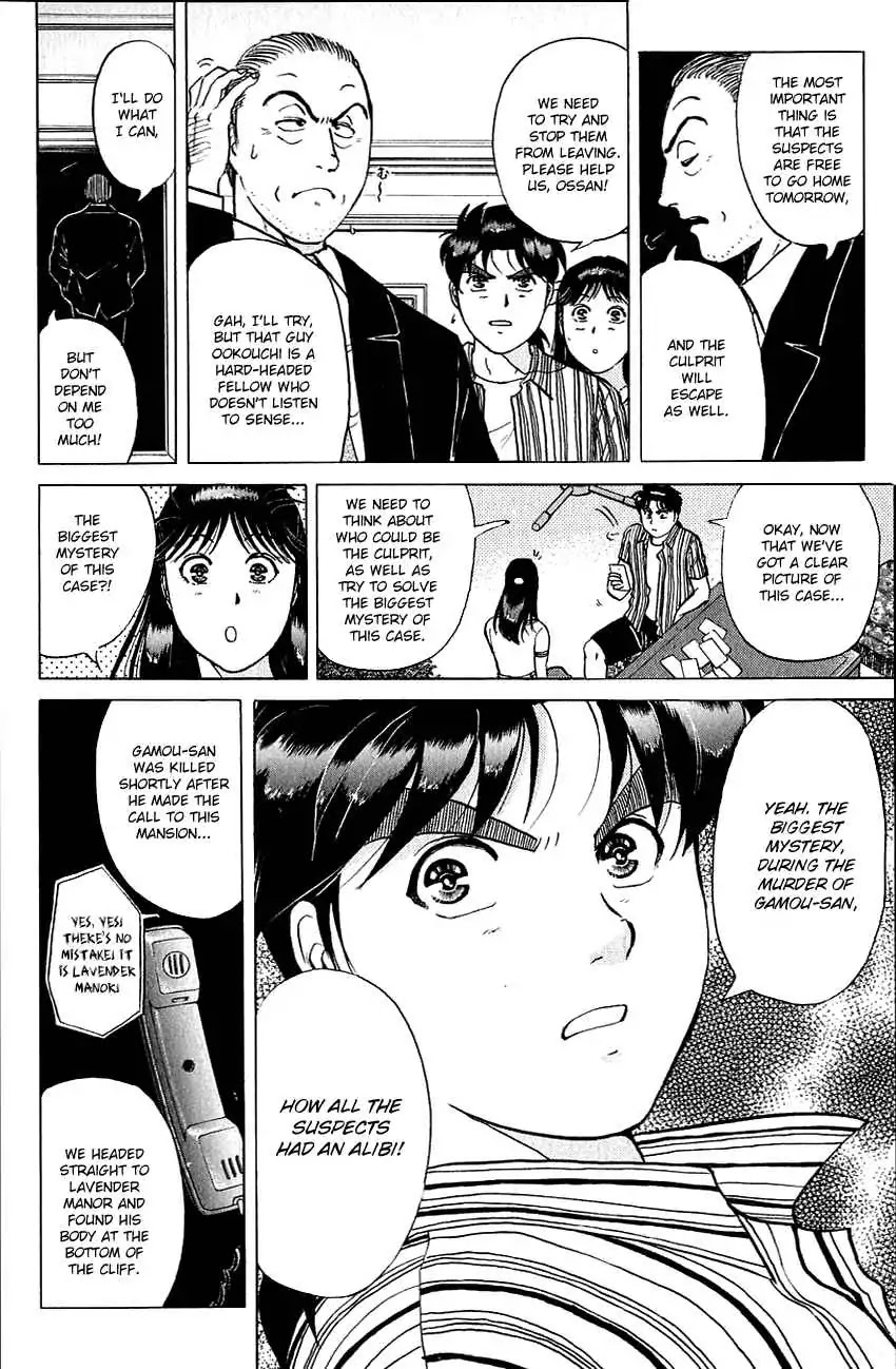 Kindaichi Shounen no Jikenbo Chapter 142 page 15 - Chapter 142: (File 13) Gentleman Thief Murder Case (8)