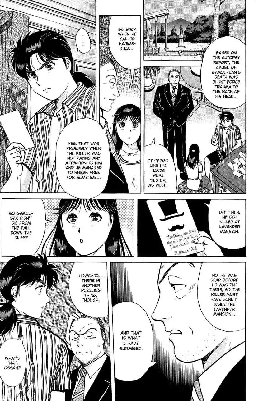 Kindaichi Shounen no Jikenbo Chapter 142 page 8 - Chapter 142: (File 13) Gentleman Thief Murder Case (8)