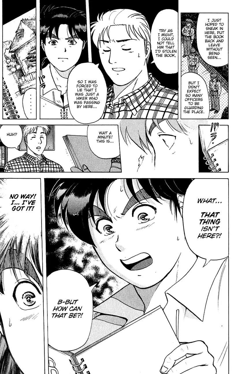 Kindaichi Shounen no Jikenbo Chapter 143 page 10 - Chapter 143: (File 13) Gentleman Thief Murder Case (9)