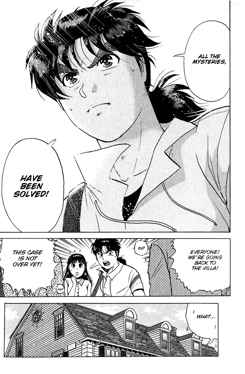 Kindaichi Shounen no Jikenbo Chapter 143 page 18 - Chapter 143: (File 13) Gentleman Thief Murder Case (9)