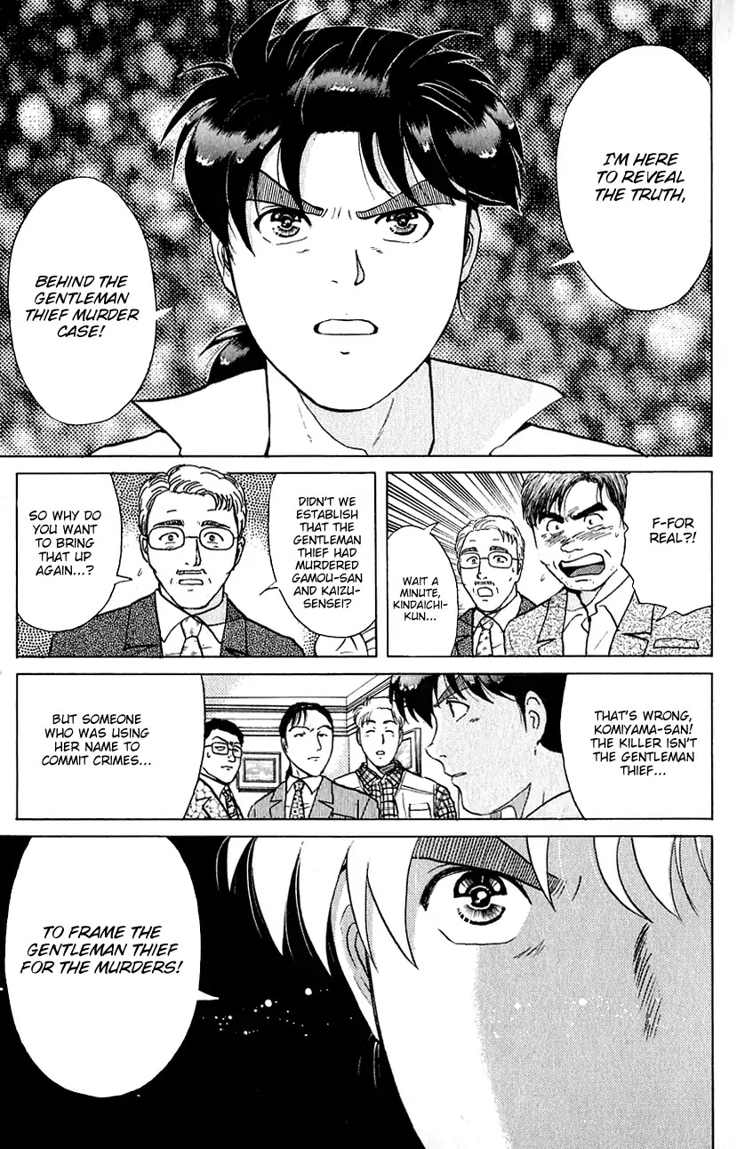 Kindaichi Shounen no Jikenbo Chapter 143 page 20 - Chapter 143: (File 13) Gentleman Thief Murder Case (9)