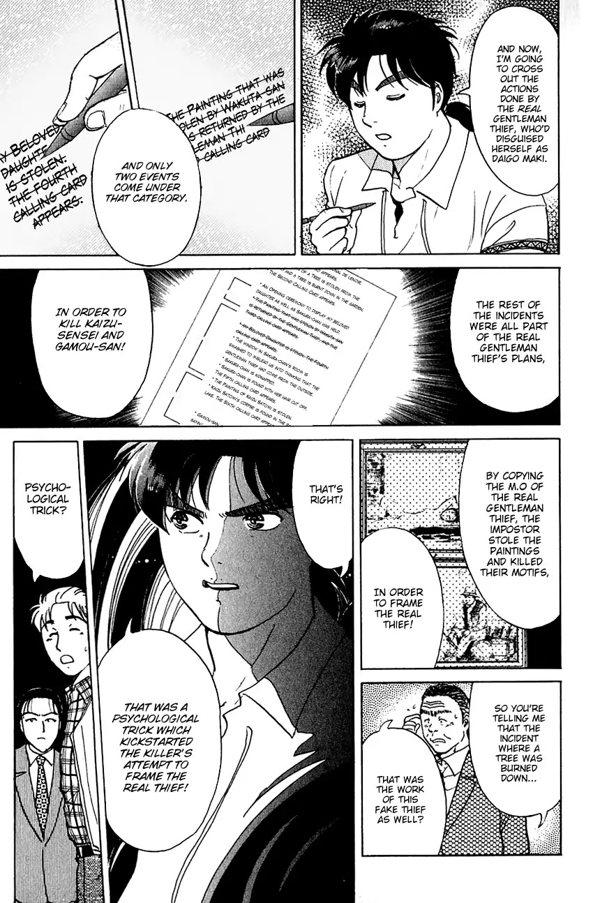 Kindaichi Shounen no Jikenbo Chapter 143 page 22 - Chapter 143: (File 13) Gentleman Thief Murder Case (9)