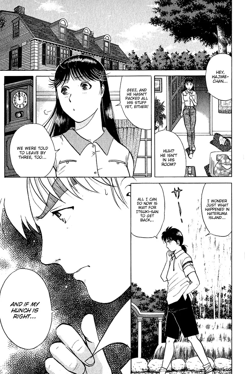 Kindaichi Shounen no Jikenbo Chapter 143 page 6 - Chapter 143: (File 13) Gentleman Thief Murder Case (9)