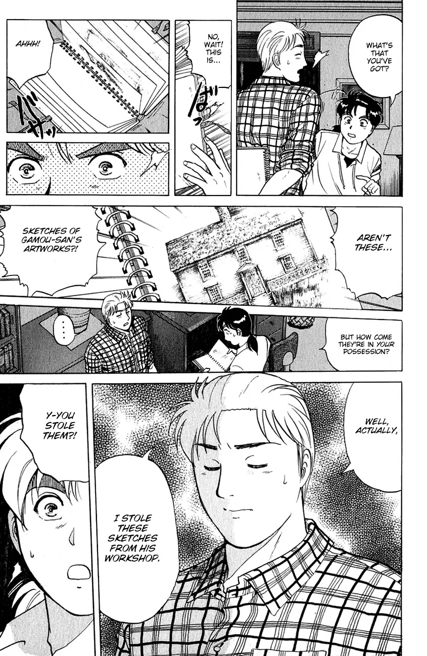 Kindaichi Shounen no Jikenbo Chapter 143 page 8 - Chapter 143: (File 13) Gentleman Thief Murder Case (9)
