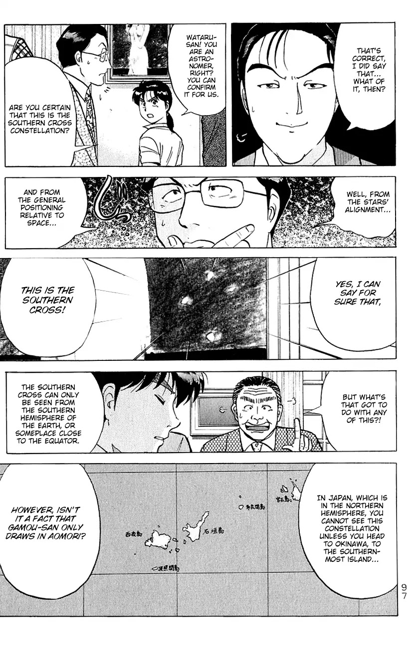 Kindaichi Shounen no Jikenbo Chapter 144 page 10 - Chapter 144: (File 13) Gentleman Thief Murder Case (10)