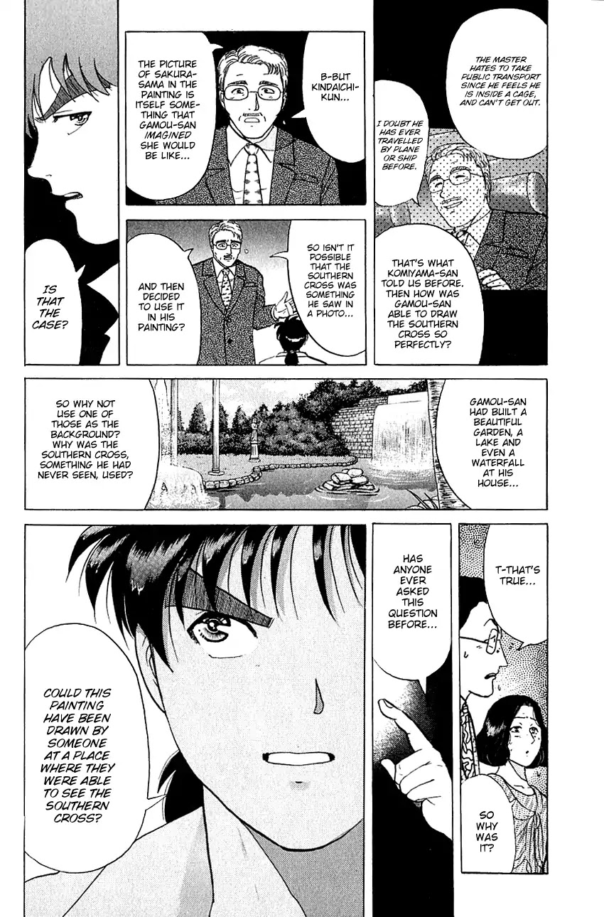 Kindaichi Shounen no Jikenbo Chapter 144 page 11 - Chapter 144: (File 13) Gentleman Thief Murder Case (10)