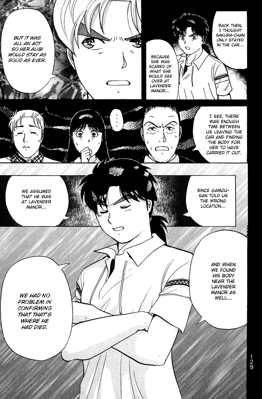 Kindaichi Shounen no Jikenbo Chapter 145 page 20 - Chapter 145: (File 13) Gentleman Thief Murder Case (11)