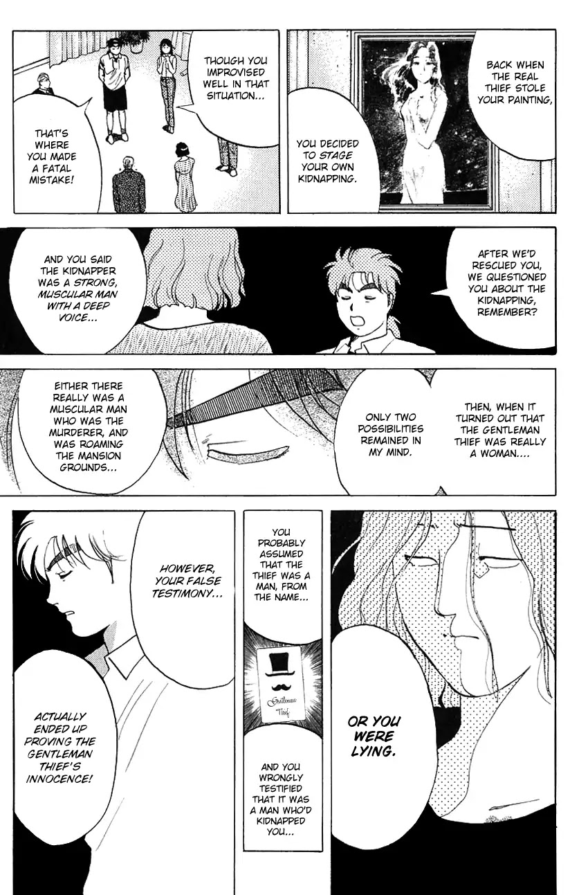 Kindaichi Shounen no Jikenbo Chapter 145 page 22 - Chapter 145: (File 13) Gentleman Thief Murder Case (11)