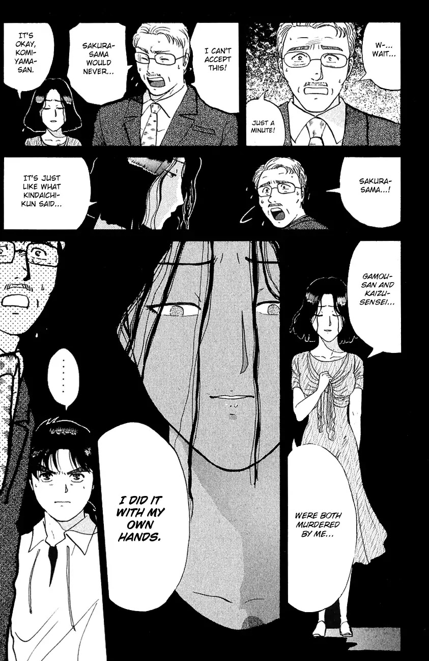 Kindaichi Shounen no Jikenbo Chapter 145 page 24 - Chapter 145: (File 13) Gentleman Thief Murder Case (11)