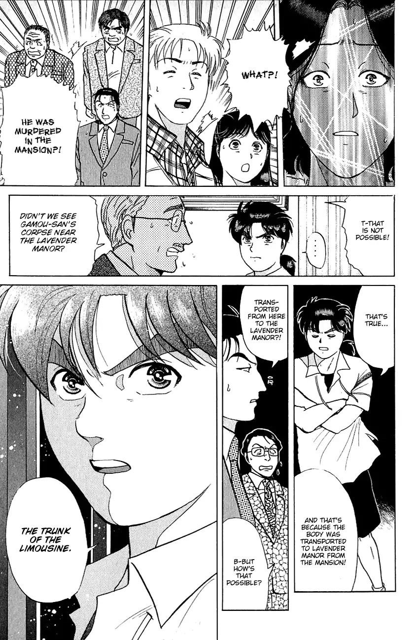 Kindaichi Shounen no Jikenbo Chapter 145 page 8 - Chapter 145: (File 13) Gentleman Thief Murder Case (11)