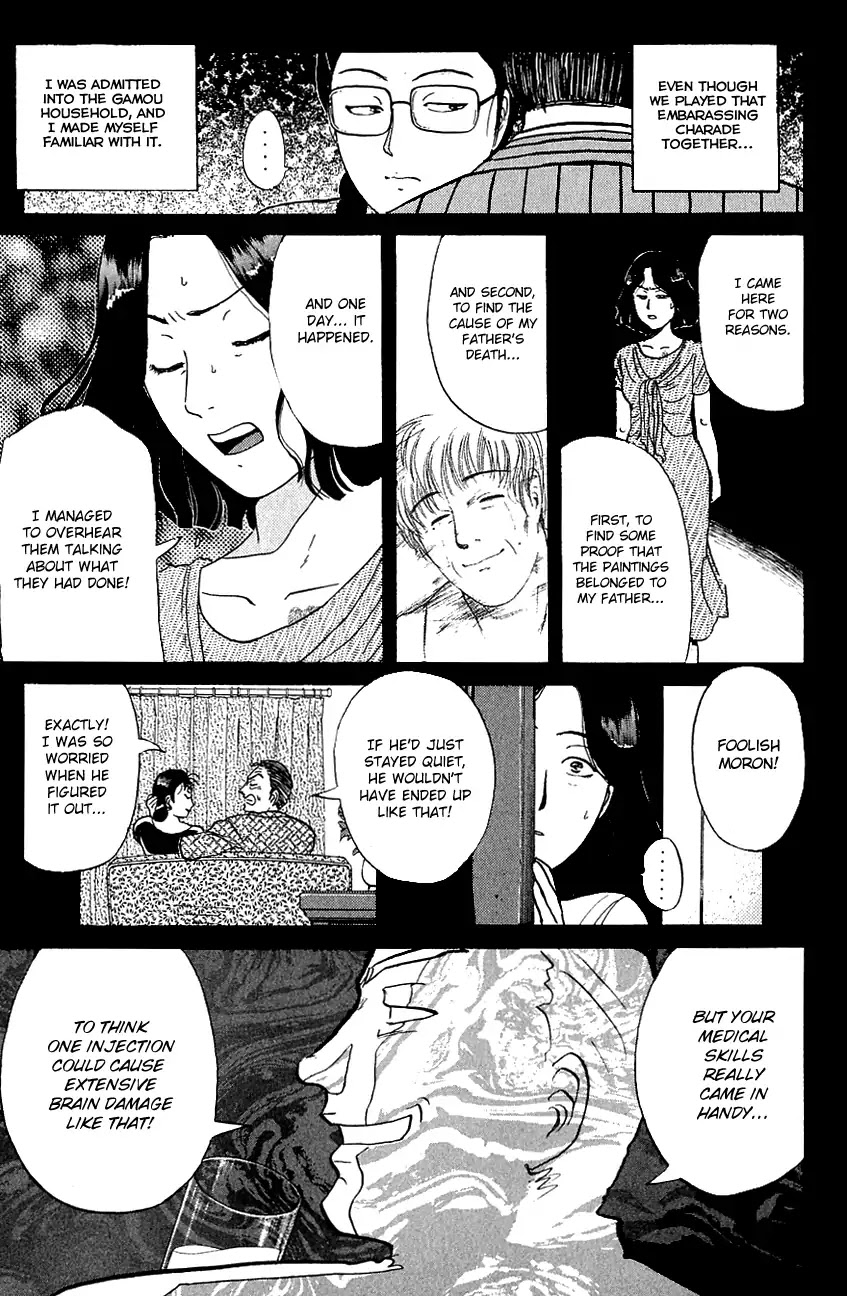 Kindaichi Shounen no Jikenbo Chapter 146 page 23 - Chapter 146: (File 13) Gentleman Thief Murder Case (12)