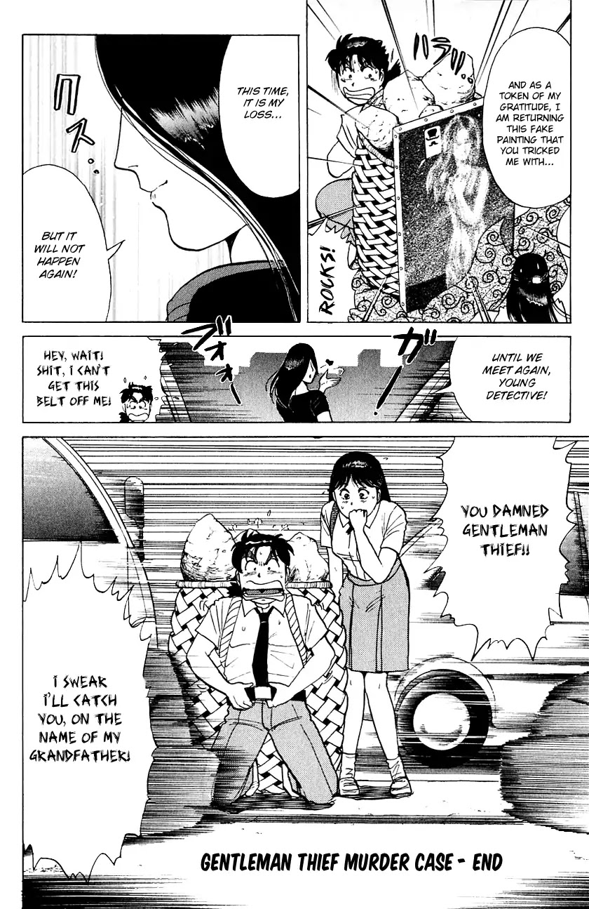 Kindaichi Shounen no Jikenbo Chapter 147 page 25 - Chapter 147: (File 13) Gentleman Thief Murder Case (13)