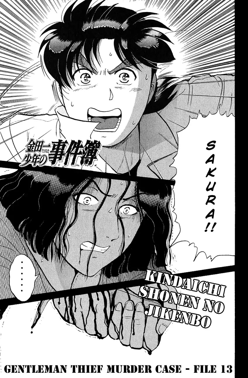Kindaichi Shounen no Jikenbo Chapter 147 page 4 - Chapter 147: (File 13) Gentleman Thief Murder Case (13)