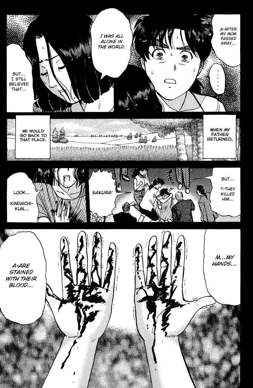 Kindaichi Shounen no Jikenbo Chapter 147 page 8 - Chapter 147: (File 13) Gentleman Thief Murder Case (13)