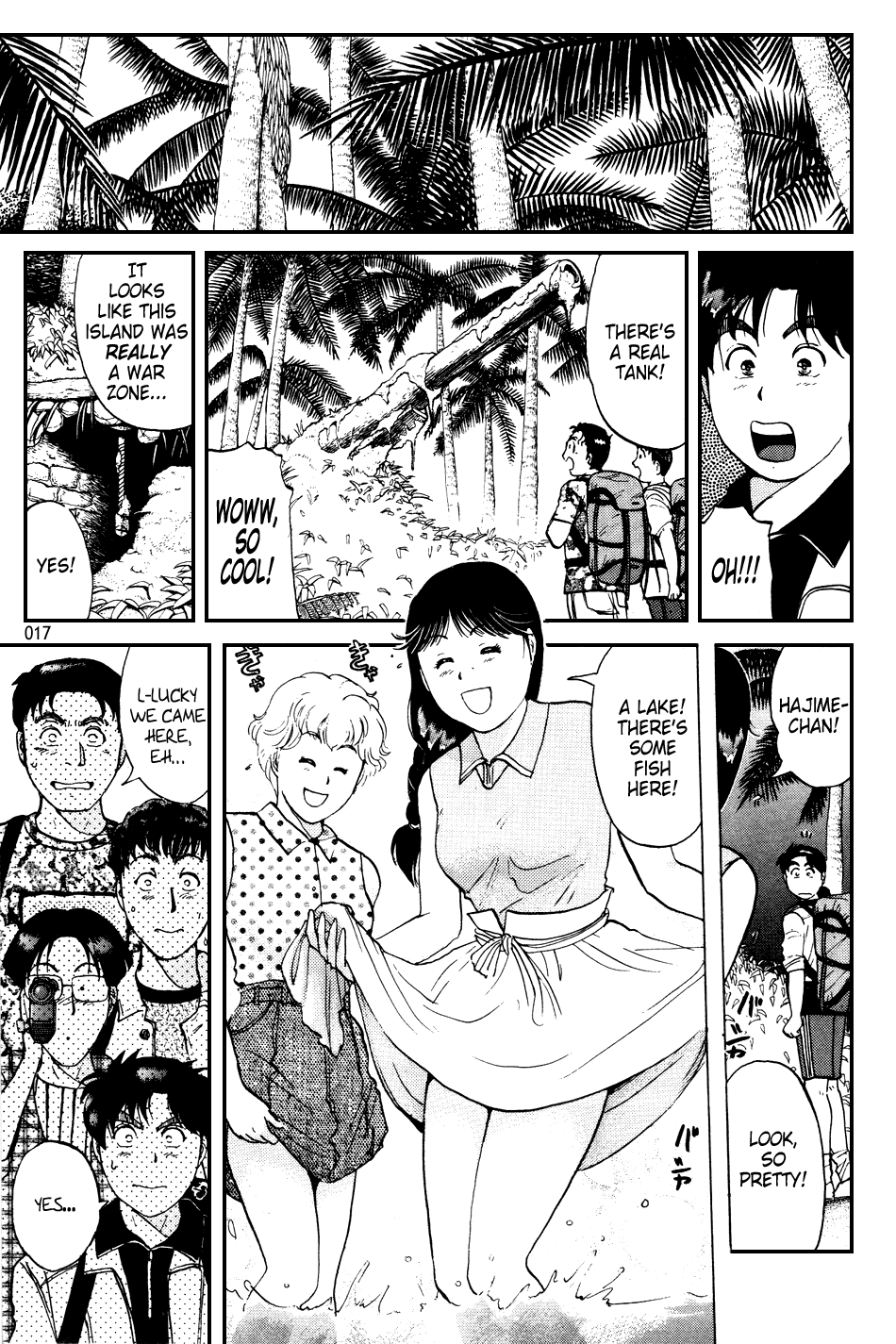 Kindaichi Shounen no Jikenbo Chapter 148 page 14 - Chapter 148: File 14 Murder on Graveyard Island (1)