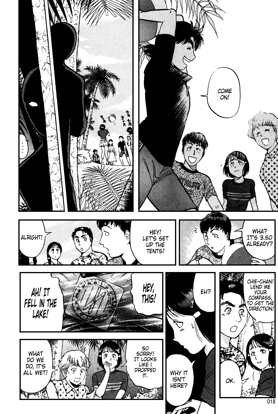 Kindaichi Shounen no Jikenbo Chapter 148 page 15 - Chapter 148: File 14 Murder on Graveyard Island (1)
