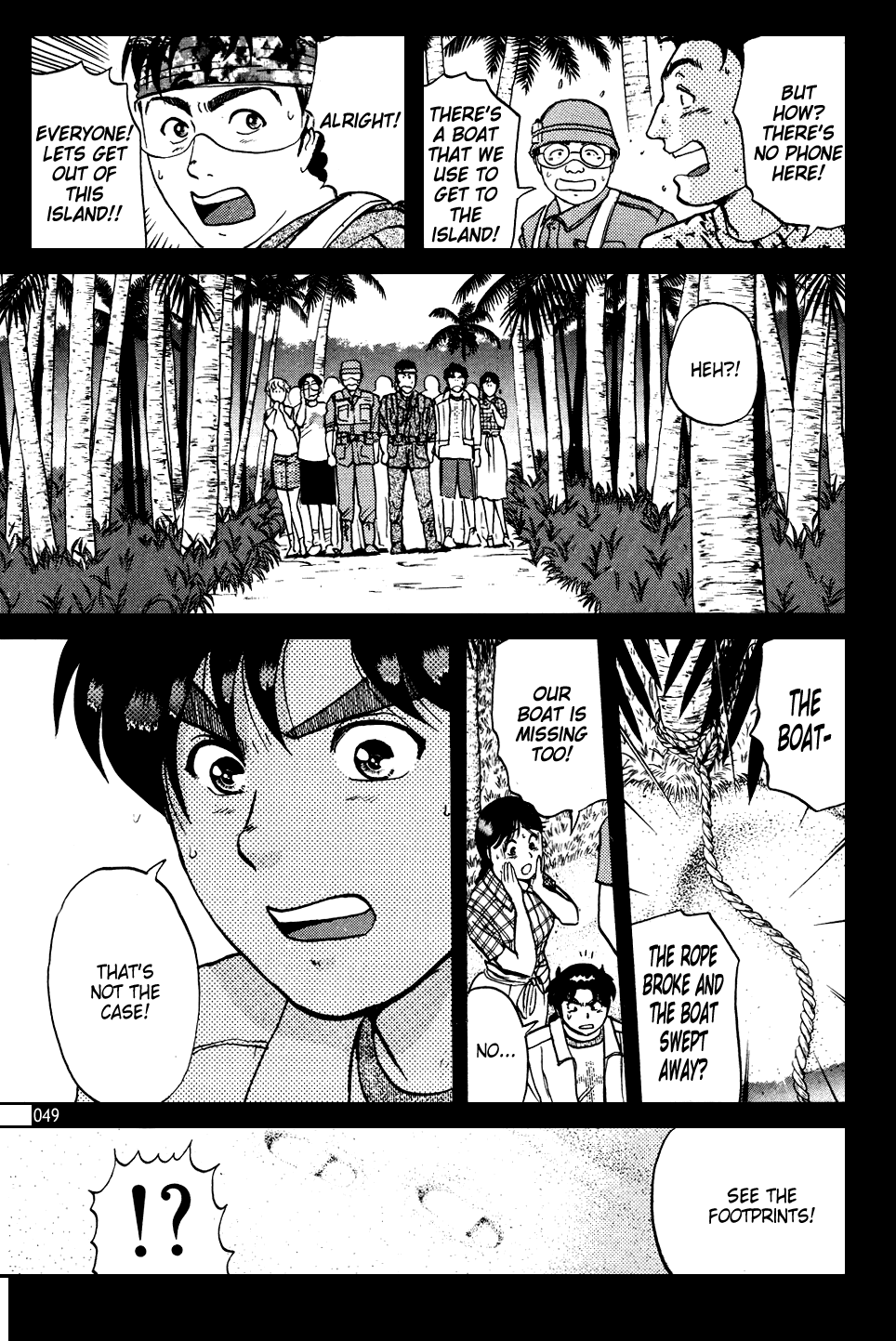 Kindaichi Shounen no Jikenbo Chapter 149 page 20 - Chapter 149: File 14 Murder on Graveyard Island (2)