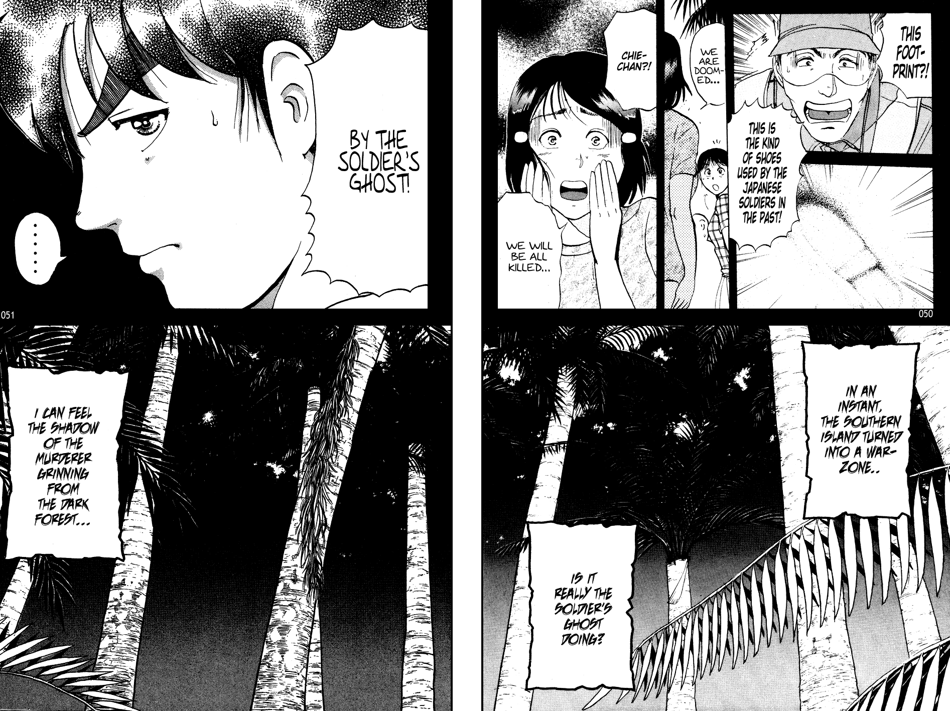 Kindaichi Shounen no Jikenbo Chapter 149 page 21 - Chapter 149: File 14 Murder on Graveyard Island (2)