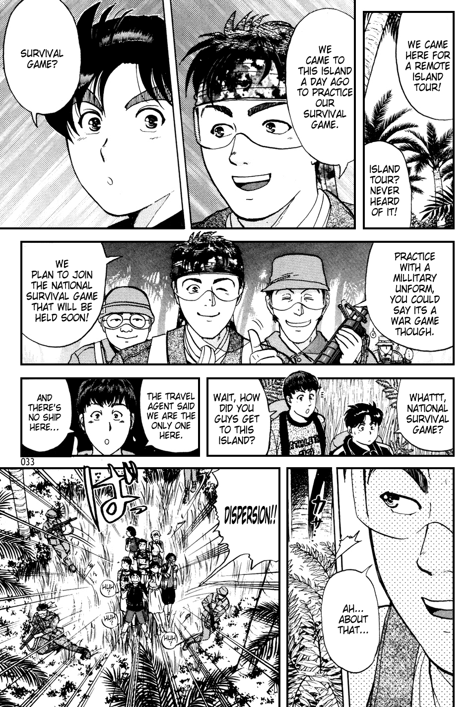 Kindaichi Shounen no Jikenbo Chapter 149 page 5 - Chapter 149: File 14 Murder on Graveyard Island (2)