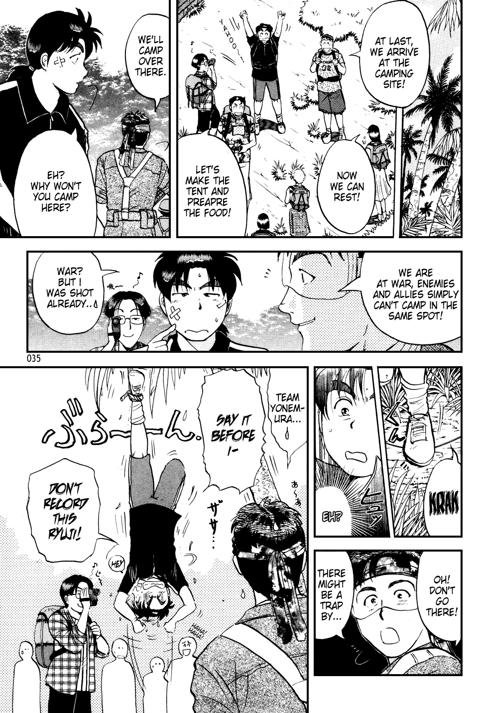 Kindaichi Shounen no Jikenbo Chapter 149 page 7 - Chapter 149: File 14 Murder on Graveyard Island (2)