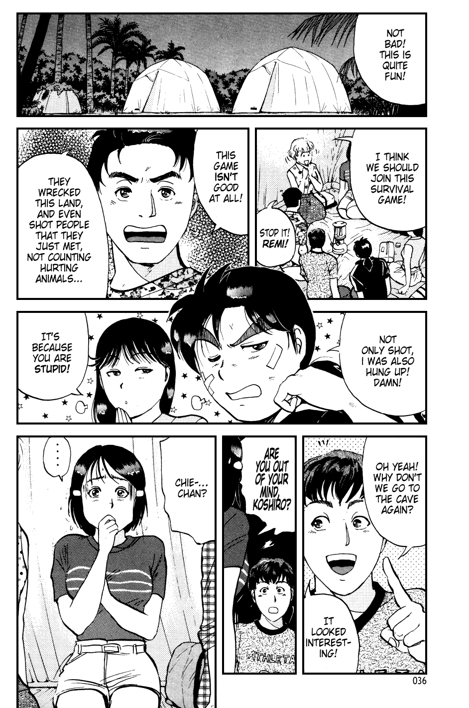 Kindaichi Shounen no Jikenbo Chapter 149 page 8 - Chapter 149: File 14 Murder on Graveyard Island (2)