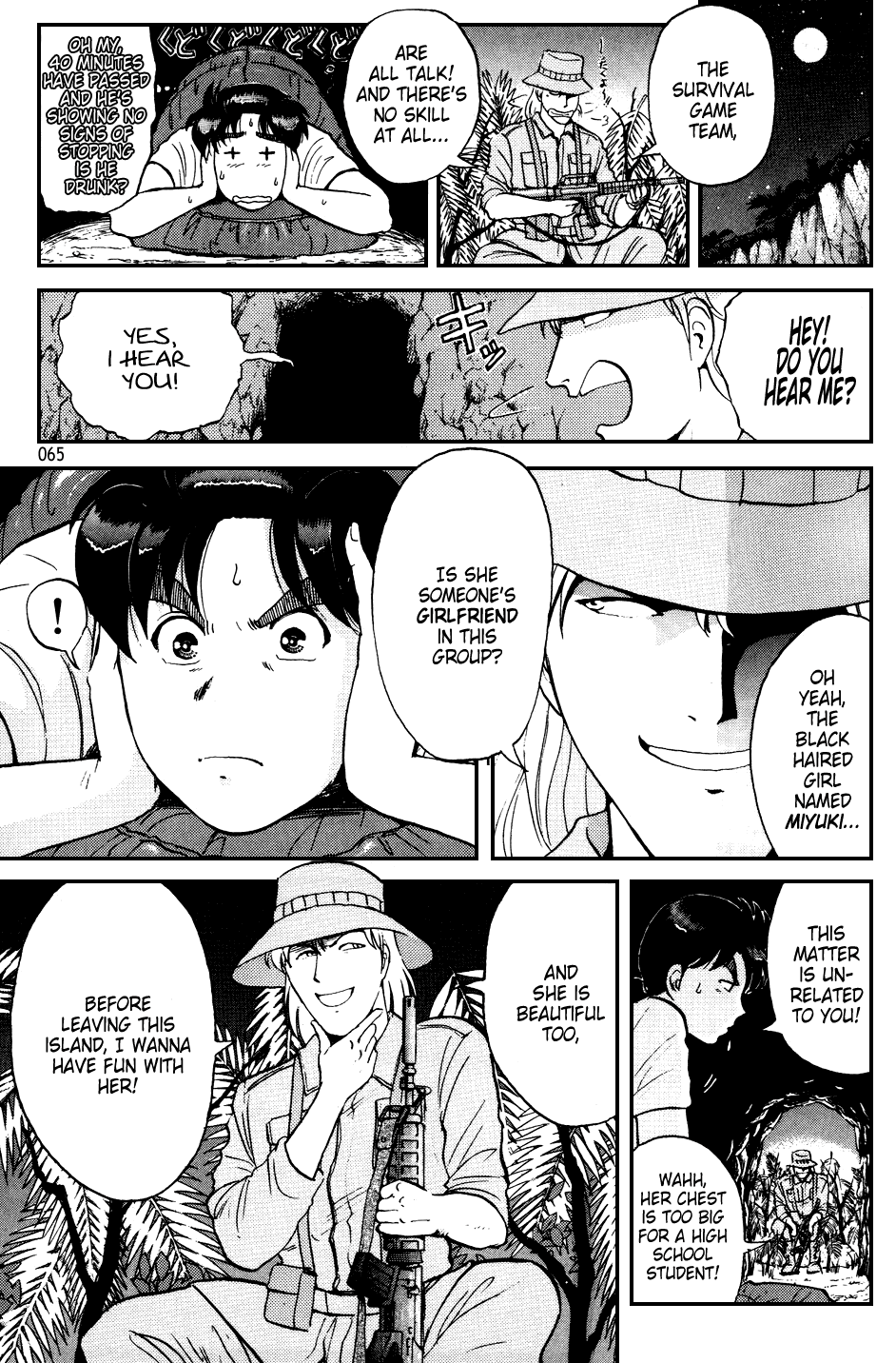 Kindaichi Shounen no Jikenbo Chapter 150 page 14 - Chapter 150: File 14 Murder on Graveyard Island (3)