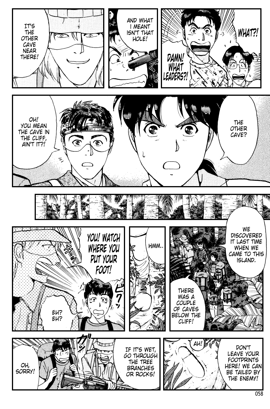 Kindaichi Shounen no Jikenbo Chapter 150 page 7 - Chapter 150: File 14 Murder on Graveyard Island (3)