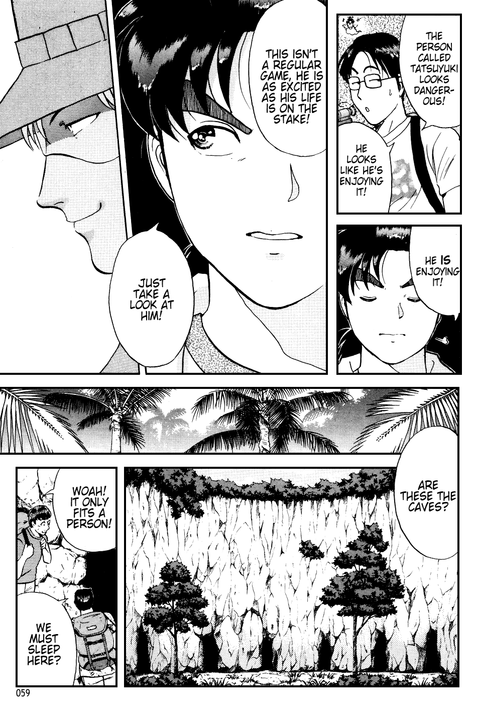 Kindaichi Shounen no Jikenbo Chapter 150 page 8 - Chapter 150: File 14 Murder on Graveyard Island (3)