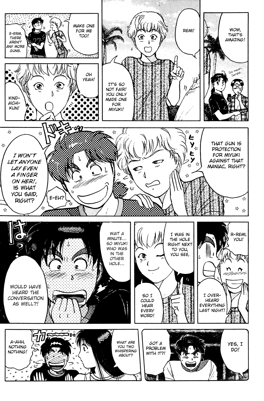 Kindaichi Shounen no Jikenbo Chapter 151 page 14 - Chapter 151: File 14 Murder on Graveyard Island (4)