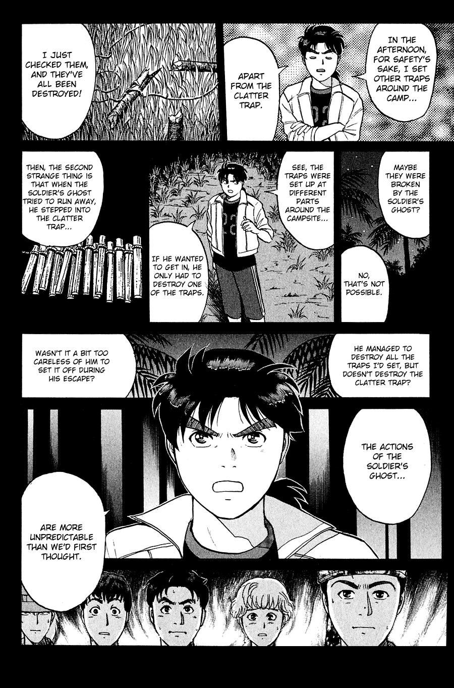 Kindaichi Shounen no Jikenbo Chapter 152 page 9 - Chapter 152: File 14 Murder on Graveyard Island (5)