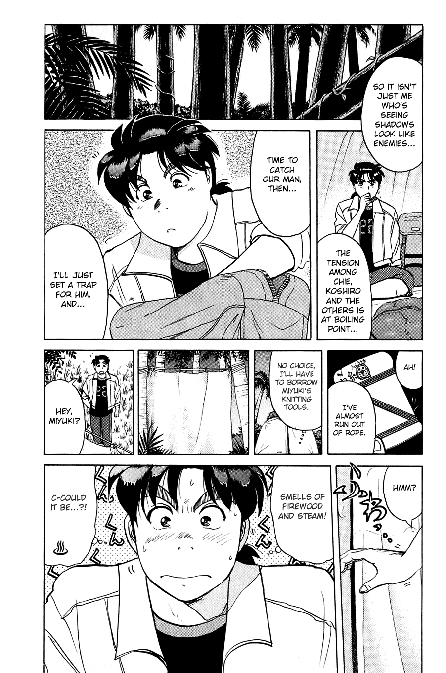 Kindaichi Shounen no Jikenbo Chapter 153 page 14 - Chapter 153: File 14 Murder on Graveyard Island (6)