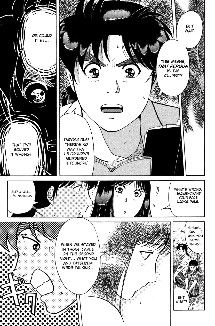 Kindaichi Shounen no Jikenbo Chapter 154 page 12 - Chapter 154: File 14 Murder on Graveyard Island (7)