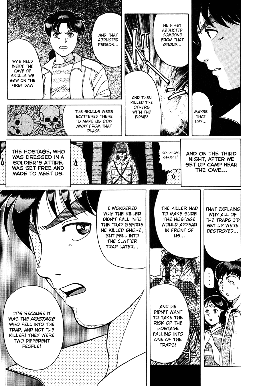 Kindaichi Shounen no Jikenbo Chapter 154 page 20 - Chapter 154: File 14 Murder on Graveyard Island (7)