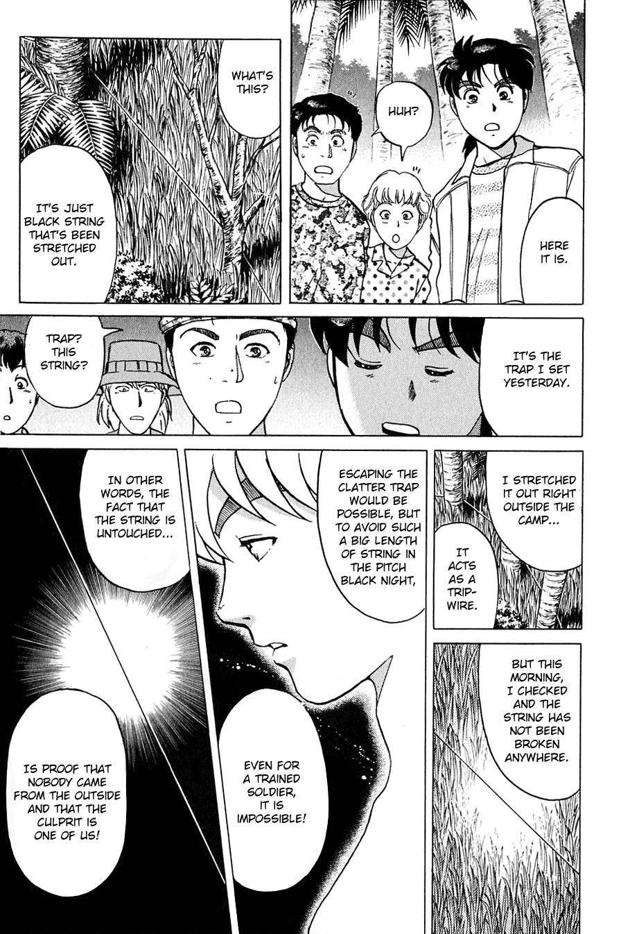 Kindaichi Shounen no Jikenbo Chapter 154 page 24 - Chapter 154: File 14 Murder on Graveyard Island (7)