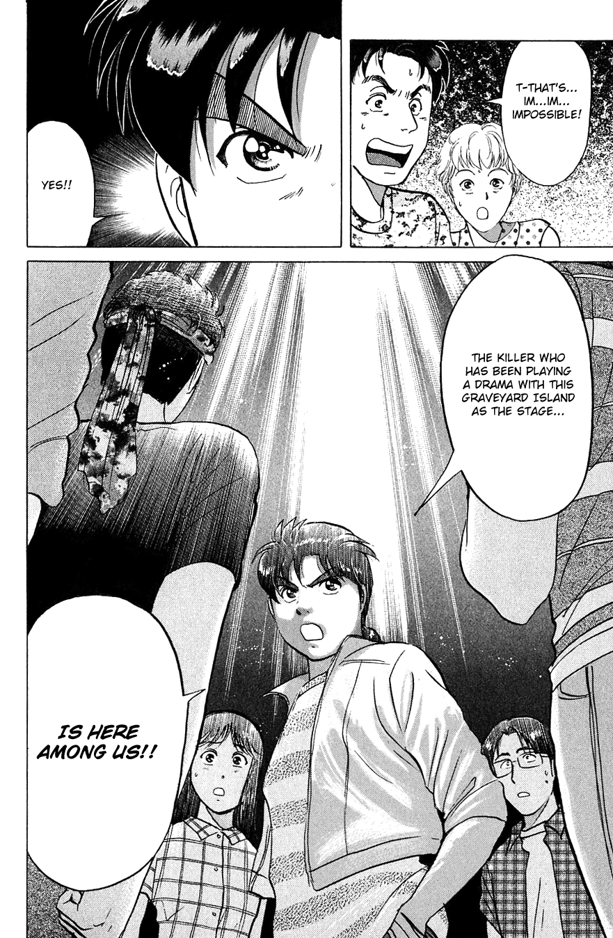 Kindaichi Shounen no Jikenbo Chapter 154 page 25 - Chapter 154: File 14 Murder on Graveyard Island (7)