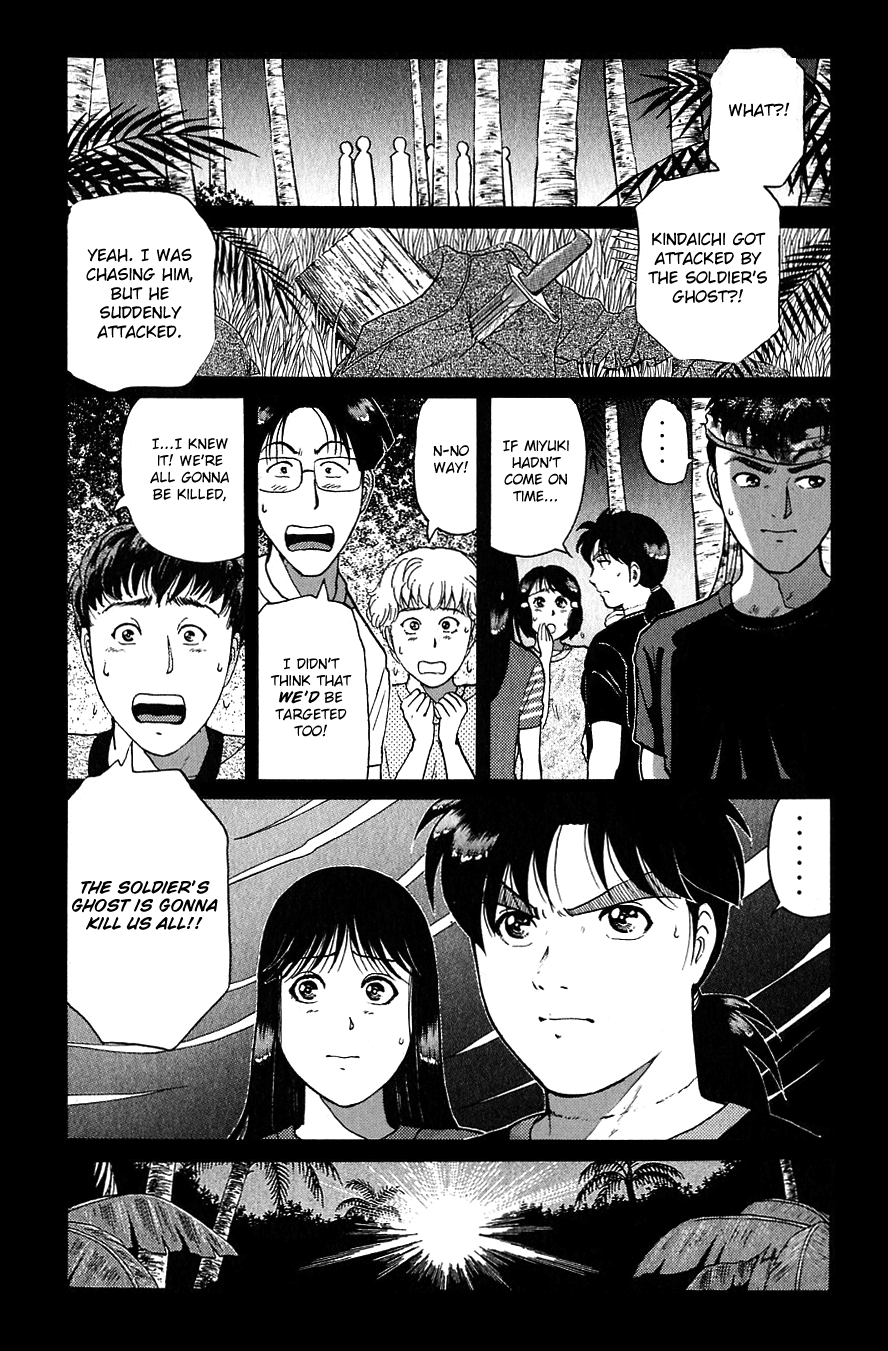 Kindaichi Shounen no Jikenbo Chapter 154 page 8 - Chapter 154: File 14 Murder on Graveyard Island (7)